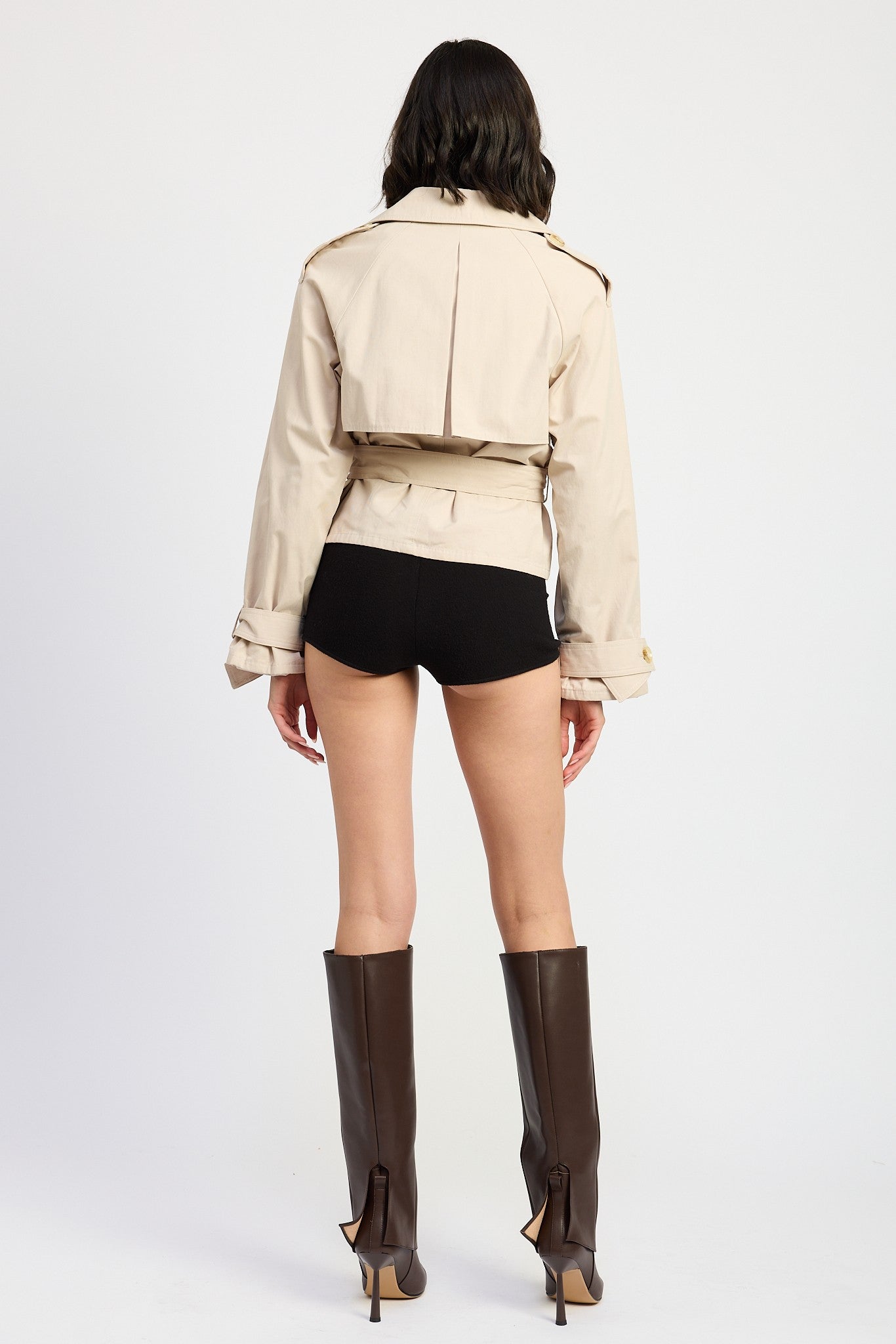 Kenny Cropped Trench