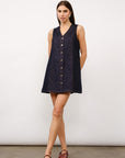 Marigold Denim Shift Dress