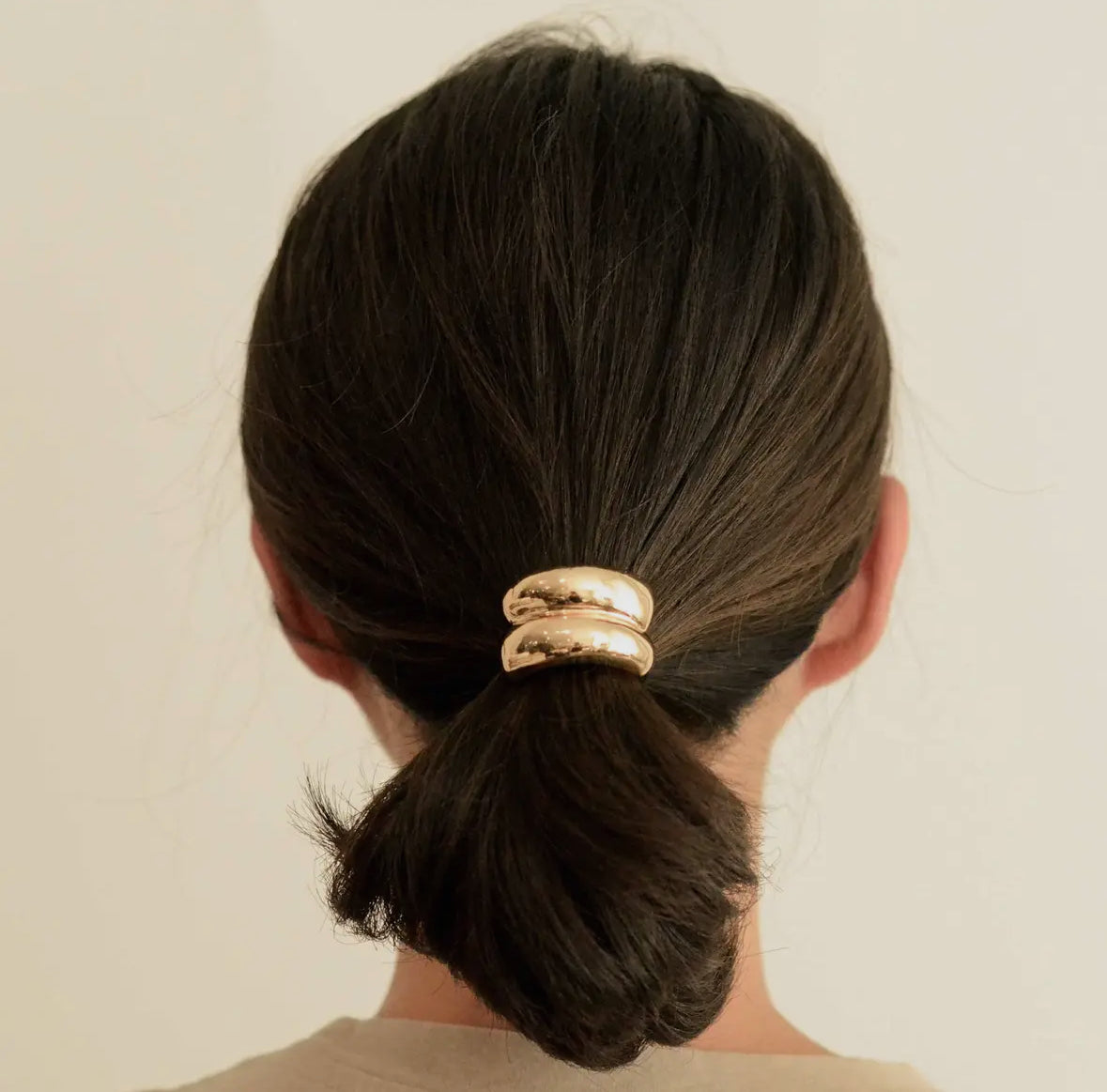 Double Arch Metal Hair Tie