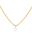 Devyn Pearl Drop Necklace by Mod + Jo