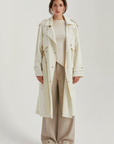 Jaylene Denim Trench Coat