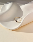 Red Garnet Ring