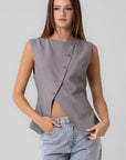 Calliope Asymmetric Vest Top