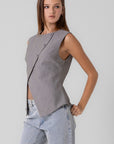 Calliope Asymmetric Vest Top