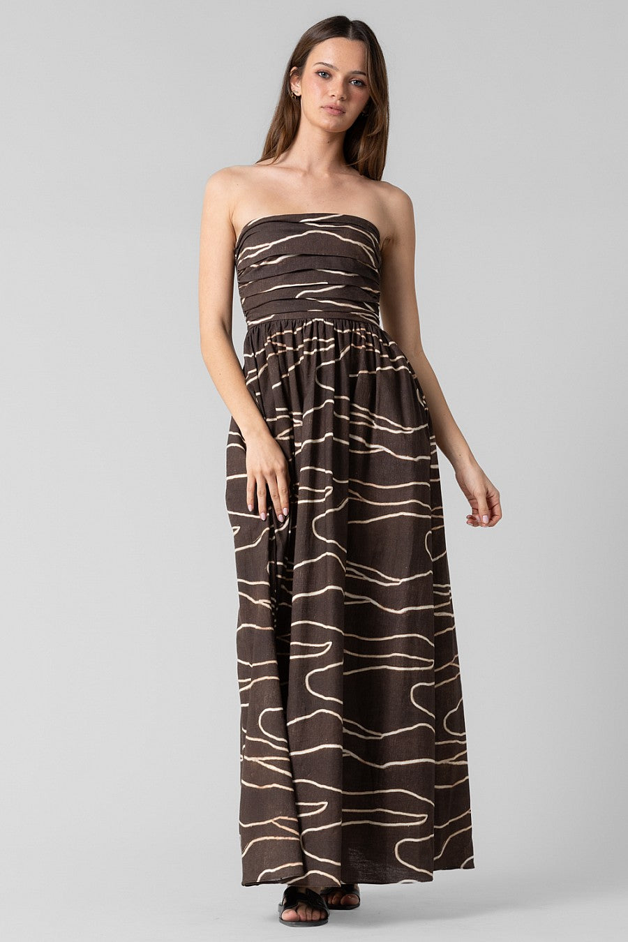 Wanda Linen Maxi Dress