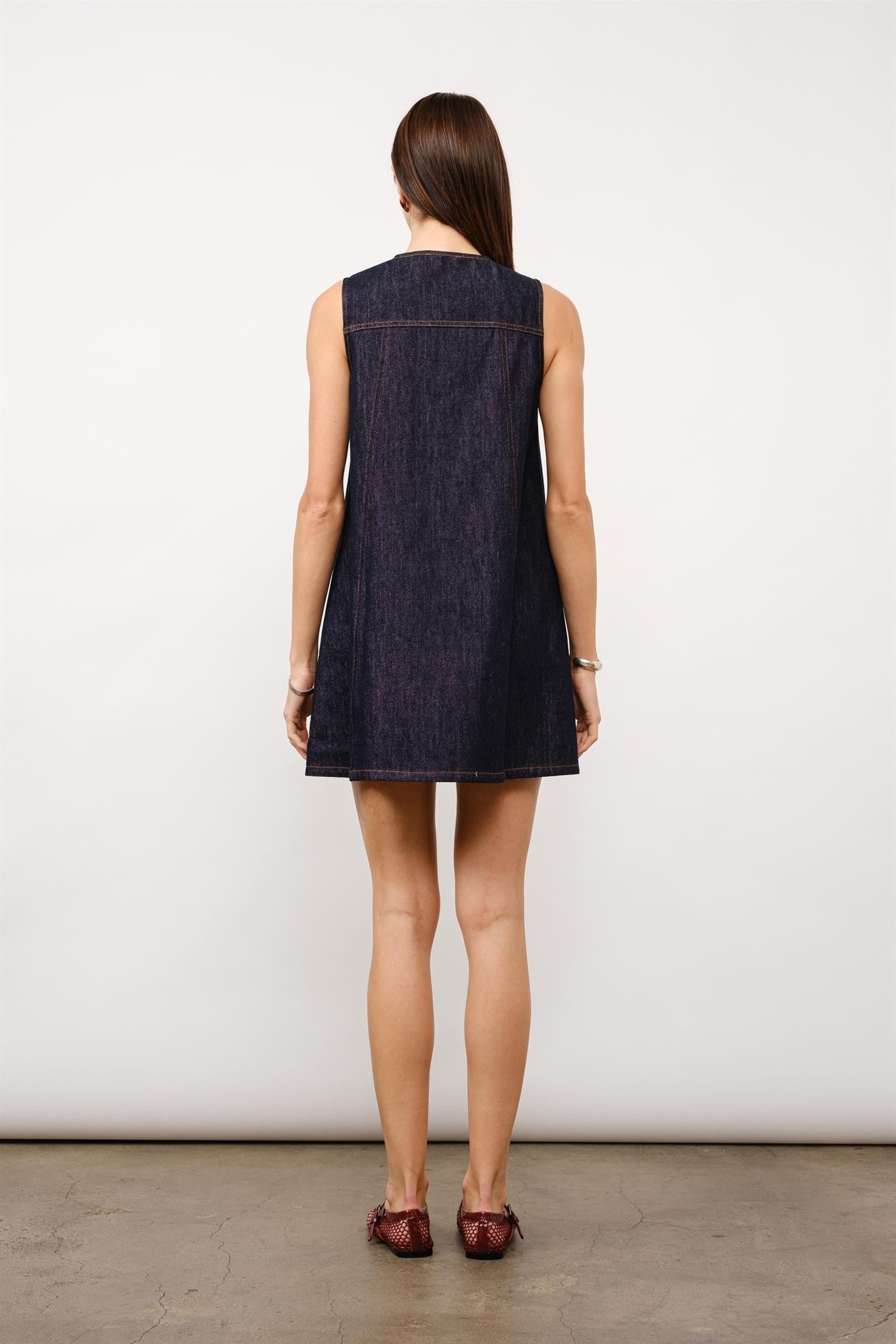 Marigold Denim Shift Dress