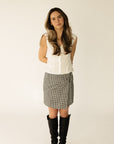 Zion Wrap Mini Skirt