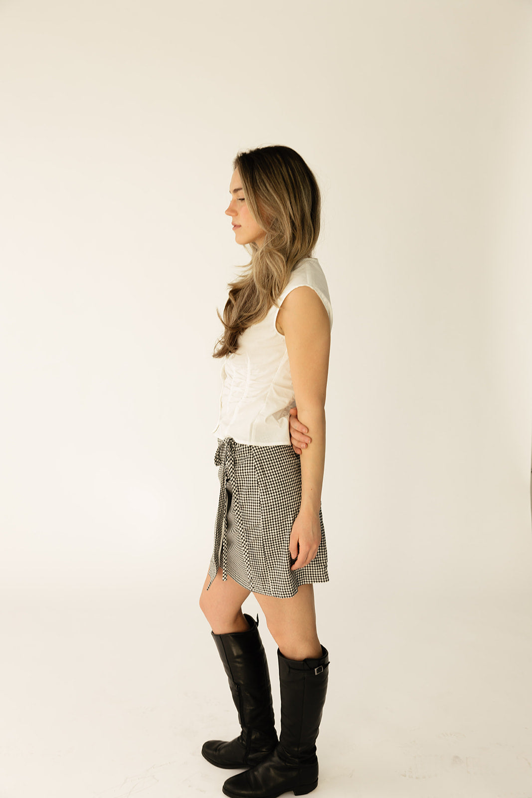 Zion Wrap Mini Skirt