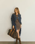 Jaylene Denim Trench Coat