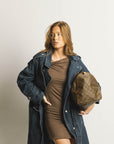 Jaylene Denim Trench Coat